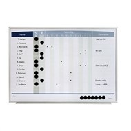 Quartet Matrix In/Out Whiteboard 580 X 410Mm