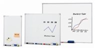 Penrite Wall Mounted Magnetic Whiteboard 1200 X 1200Mm