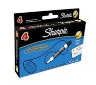 Sharpie Whiteboard Markers Bullet 2.0Mm 4 Asst
