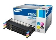 Samsung Clp-P409C Laser Toner Cartridge Cmyk Pack4