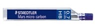 Staedtler Mars Micro Carbon Mechanical Pencil Leads 0.7Mm Hb Tube 12