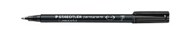 Staedtler Lumocolor Permanent Marker Fine 0.6Mm Black