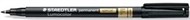 Staedtler Lumocolor Permanent Marker Fine Special Black