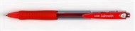 Uni-Ball Laknock Sn100Mr Ballpoint Pen Retractable Medium 1.0Mm Red