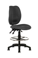 Ys Design Sarah Draughtsman Chair High Back Grey