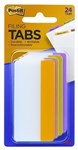 3M 686Ploy3In PostIt Durable Tabs 75 X 38Mm 6 Tabs Each Pink Lime Orange And Yellow