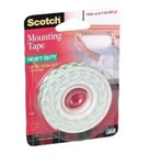 3M Scotch 110 Heavy Duty Mounting Tape 12Mm X 19M