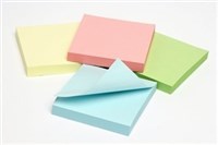 Marbig Enviro Notes 75X75Mm Pastel Pack 6