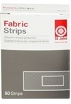 St John Fabric Strips Pack 50