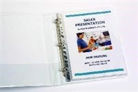 Marbig Copysafe Sheet Protectors Deluxe A3 Clear Box 100