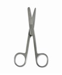 St John Scissors SSteel 125Cm Blunt End