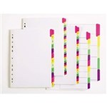 Marbig Dividers Reinforced Board A4 Fluoro 5 Tab