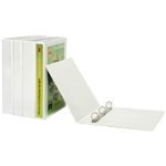 Marbig Clearview Ring Binder A4 25Mm 3Xd White