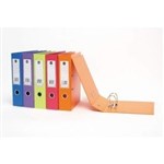 Marbig Summer Colours Pvc Lever Arch File A4 Assorted Box 10
