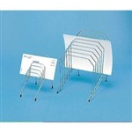 Marbig Step File Organiser Chrome Small 6 Slots