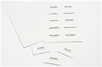 Rexel Convention Card Holder Inserts Pack250