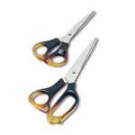 Marbig Office Scissors Amber Handle 210Mm