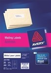 Avery 952003 L7163 Laser Labels Address 14 Labels Per Sheet White Pack 20