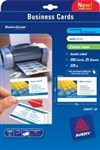 Avery 959079 C32016 Quick Clean Business Cards Colour Laser And Inkjet Satin Finish 220Gsm Pack 250
