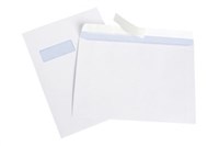 Cumberland Envelopes C4 229X324 Window Face 100Gsm Secretive White Box 250