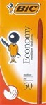 Bic Economy Ballpoint Pens Medium Black Box 50