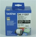 Brother Dk11207 CdDvd Film Labels 58Mm Diameter White Roll 100