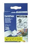 Brother Tze121 Labelling Tape Black On Clear 9Mm X 8M