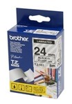 Brother Tze151 Labelling Tape Black On Clear 24Mm X 8M