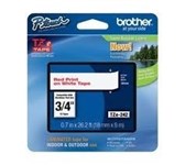 Brother Tze242 Tape18Mm Red On White Laminated