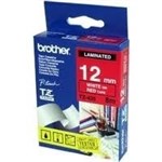 Brother Tze435 Tape12Mm White On Red Laminated