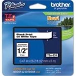 Brother Tze451 Tape24Mm Black On Red Laminated
