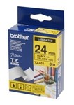 Brother Tze651 Labelling Tape Black On Yellow 24Mm X 8M