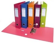 Bantex Fruit Lever Arch File Pvc A4 Blueberry