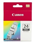 Canon Bci24Bk Bubblejet Ink Cartridge Black Pack 2