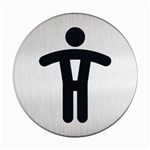 Durable Signage Wc Men 83Mm