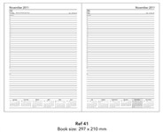 Luxe Corporate Appointment Diary A4 Day To Page 12 Half