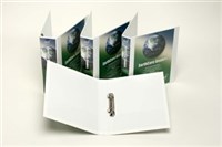 Cumberland Earthcare Insert Binder 4D Ring 50Mm A4 White