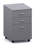 Ddk Accent 2 Drawer And File Mobile Pedestal 406 X 510 X 670Mm GreyGrey