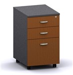 Ddk Accent 2 Drawer And File Mobile Pedestal 406 X 510 X 670Mm IsCherrywood