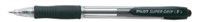 Pilot Bpgp10R Supergrip Pen Retractable Fine Black