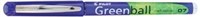 Pilot Begreen Greenball Liquid Ink Rollerball Pen Fine Blue