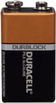 Duracell Mn1604 Alkaline Battery  Duralock Coppertop 9 Volt