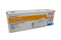 Oki 42804543 C3200 Toner Cartridge High Yield Cyan