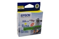 Epson T0754 Inkjet Cartridge Yellow