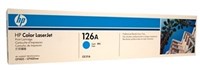 Hp Ce311A No 126A Toner Cartridge Cyan