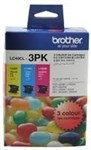 Brother Lc40Cl3Pk Inkjet Cartridge Colour Pack 3