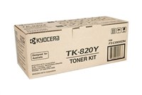 Kyocera Tk820Y Toner Cartridge Yellow