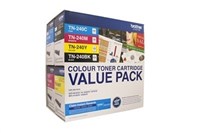 Brother Tn240 Colour Toner Pack Black Cyan Yellow Magenta Pack 4