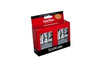 Lexmark 44Xl Ink Cartridge High Yield Black Pack 2