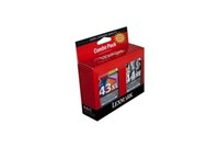 Lexmark 43 And 44 Ink Cartridge Pack 2